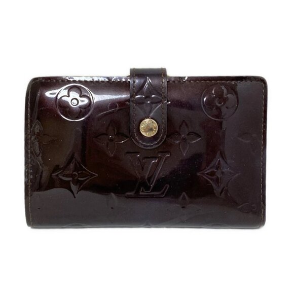 LOUIS VUITTON Portefeuille Viennois Amarante Monogram Vernis - 176-071925 - Picture 1 of 10
